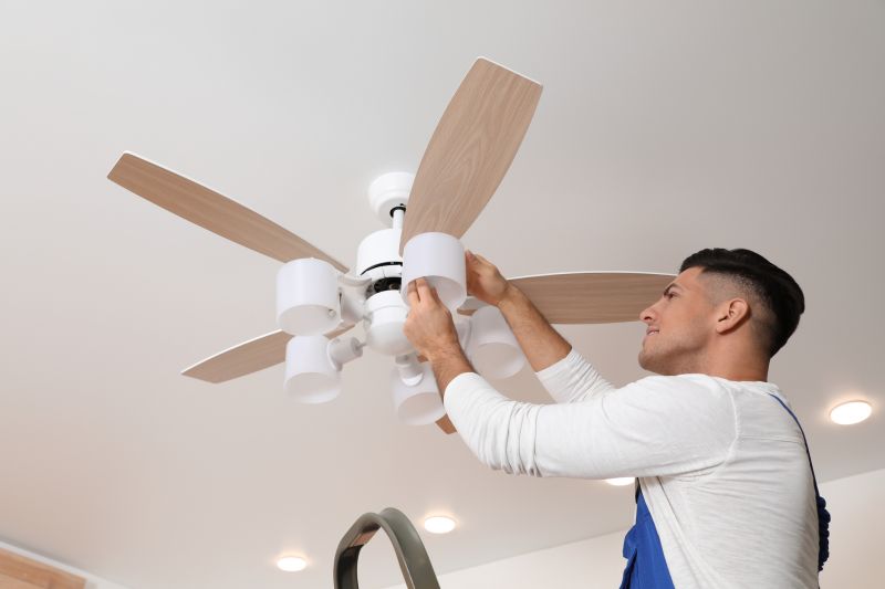 Ceiling Fan Mounting in Overland Park, KS